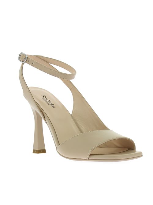 sandalo elegante in pelle beige NERO GIARDINI | E307280DE453